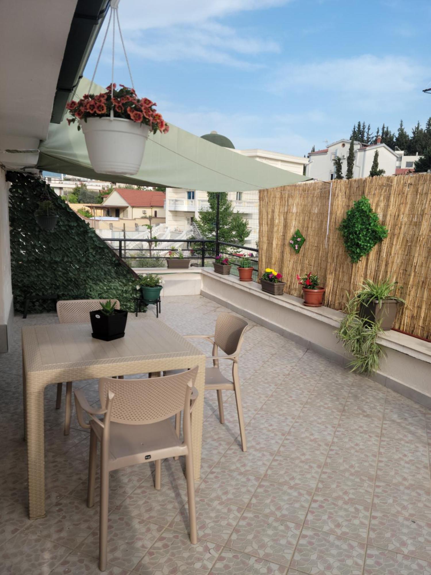 Gledis Apartment Tirana - Panoramic City Terrace 外观 照片